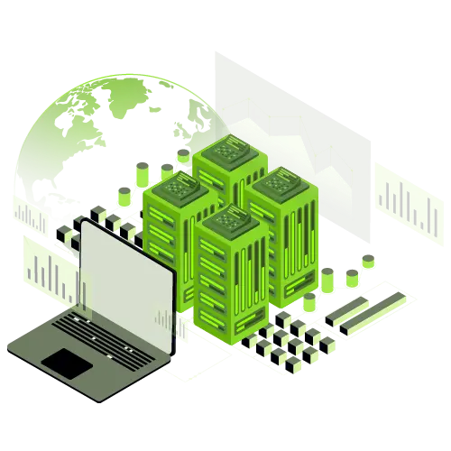 Proxy server illustration showing network routing